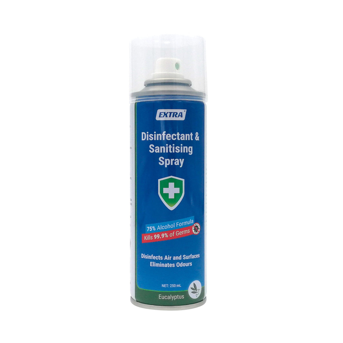Sanitising Spray 75% Alcohol Eucalyptus 250Mil – Fast Pac